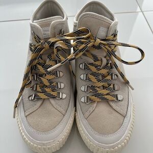 Rag And Bone Combat Boots Sneakers 7 37 Cream platform